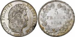 World Coins - France, Louis-Philippe, 5 Francs, 1842, Lille, Silver, , Gadoury:678