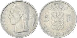 World Coins - Coin, Belgium, 5 Francs, 5 Frank, 1950