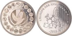 World Coins - France, Medal, L'Europe des XXVIII, La Victoire de 1945, Politics, 2015,