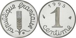 World Coins - Coin, France, Épi, Centime, 1995, Paris, Proof, , Stainless Steel