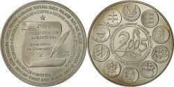 World Coins - France, Medal, la Constitution Européenne, 2005, , Cupro-nickel