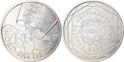 World Coins - France, 10 Euro, Nord-Pas de Calais, 2010, Paris, , Silver
