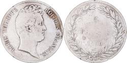 World Coins - Coin, France, Louis-Philippe, 5 Francs, 1830, Lille, Sans le I,