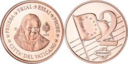 World Coins - Vatican, 2 Euro Cent, 2008, unofficial private coin, , Copper Plated Steel