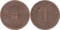 World Coins - Coin, Germany, Reichspfennig, 1930