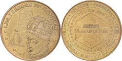 World Coins - France, Token, Touristic token, Conques - Abbaye de Sainte-Foy n°2 - Trésors
