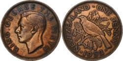 World Coins - New Zealand, George VI, Penny, 1952, Bronze, , KM:21