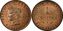 World Coins - Coin, France, Cérès, Centime, 1884, Paris, , Bronze, Gadoury:88