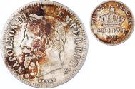 World Coins - Coin, France, Napoleon III, Napoléon III, 20 Centimes, 1866, Strasbourg