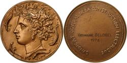 World Coins - France, Medal, Déesse, Syndicat Général de la Construction Electrique, 1978