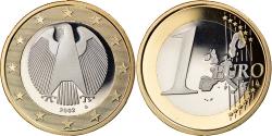 World Coins - GERMANY - FEDERAL REPUBLIC, Euro, 2002, Karlsruhe, , Bi-Metallic