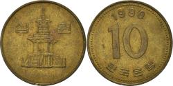 World Coins - Coin, KOREA-SOUTH, 10 Won, 1990
