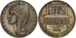 World Coins - France, Medal, Député de l'Assemblée Nationale, 1967, Silver, Charon