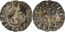 World Coins - Archbishopric of Vienne, Denier, ca. 1200-1250, Vienne, Billon,