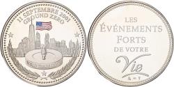World Coins - France, Medal, World Trade Center, 11 Septembre 2001, Ground Zéro