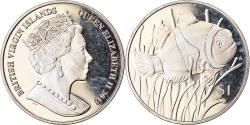 World Coins - Coin, BRITISH VIRGIN ISLANDS, Dollar, 2018, Franklin Mint, Vie sous-marine -