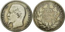World Coins - Coin, France, Napoleon III, Napoléon III, 50 Centimes, 1859, Paris,