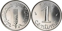 World Coins - Coin, France, Épi, Centime, 1983, Paris, , Stainless Steel, KM:928