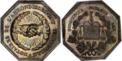 World Coins - France, Token, Notaires de l'Arrondissement d'Abbeville, , Silver