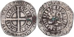 World Coins - Coin, France, Flanders, Louis II de Mâle, Gros, 1346-1384, , Silver
