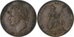 World Coins - United Kingdom, George IV, Farthing, 1826, London, Copper,