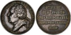 World Coins - France, Token, Chambre des avoués de Neufchatel, 1820, Silver,