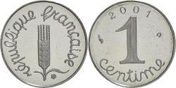 World Coins - Coin, France, Épi, Centime, 2001, Paris, Proof, , Stainless Steel, KM:928