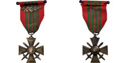 World Coins - France, Croix de Guerre, Medal, 1939-1940, Une Citation, Excellent Quality