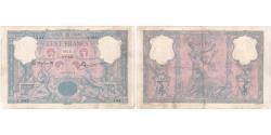 World Coins - France, 100 Francs, Bleu et Rose, 1904-03-02, T.3989, EF(40-45)