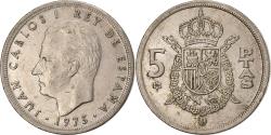 World Coins - Spain, Juan Carlos I, 5 Pesetas, 1980, Copper-nickel, , KM:807
