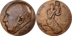 World Coins - France, Medal, Paul Claudel, MDP, Bronze, Hélène Guastalla,