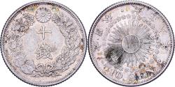 World Coins - Japan, Yoshihito, 10 Sen, Taishō Era, Yr. 6 (1917), Silver,