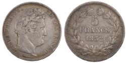 World Coins - Coin, France, Louis-Philippe, 5 Francs, 1832, Nantes, , Silver