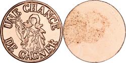 World Coins - France, Token, Une Chance de Gagner, Copper,