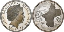 World Coins - New Zealand, Elizabeth II, 5 dollars, 1 oz, 2009, Royal Australian Mint, Perth