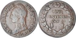 World Coins - Coin, France, Dupré, 5 Centimes, AN 8, Strasbourg, , Copper, KM:640.4