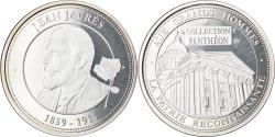 World Coins - France, Medal, Collection Panthéon, Jean Jaurès, Politics, , Silver