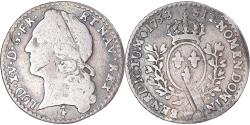 World Coins - Coin, France, Louis XV, 1/20 Écu au bandeau (6 sols), 6 Sols, 1/20 ECU, 1753