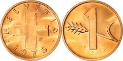 World Coins - Coin, Switzerland, Rappen, 1975, Bern, , Bronze, KM:46