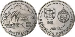 World Coins - Portugal, 200 Escudos, Australia, 1995, Lisbon, Copper-nickel,
