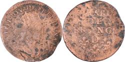 World Coins - Coin, France, Louis XIV, Liard de France, 1657, Vimy, , Copper