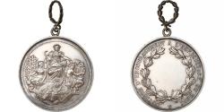 World Coins - France, Medal, Société d'encouragement à l'agriculture du Gers, Silver
