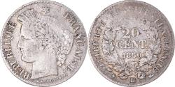 World Coins - Coin, France, Cérès, 20 Centimes, 1850, Strasbourg, , Silver
