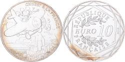 World Coins - France, Monnaie de Paris, 10 Euro, Mickey & la France (survol de l'Occitanie)