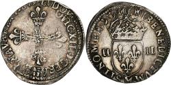 World Coins - France, Louis XIV, 1/4 Ecu, 1645, Toulouse, Silver, , Gadoury:136