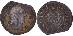 World Coins - Coin, France, DOMBES, Gaston d'Orléans, Denier Tournois, 1650, Trévoux
