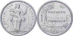 World Coins - French Polynesia, Franc, 1983, Paris, Aluminum, , Lecompte:23g, KM:11
