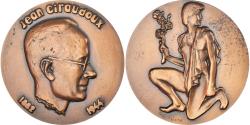 World Coins - France, Medal, Jean Giraudoux Ecrivain, Ondine Théâtre, Bronze, Revol