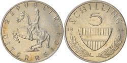 World Coins - Coin, Austria, 5 Schilling, 1984, , Copper-nickel, KM:2889a