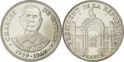 World Coins - France, Medal, Les Présidents de la République, Charles De Gaulle, French